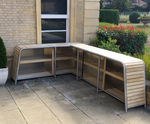 Bespoke outdoor rucksack storage unit