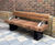 Exeter Ex003 - wood and metal outdoor seat for parks and public spaces 1