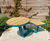 Seven Mini - steel and timber 2-seater picnic table and bench set 1