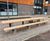 Seating, table and planters - new IDRM building, Oxford 0
