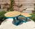 Seven - contemporary steel and timber circular picnic table and benches 1