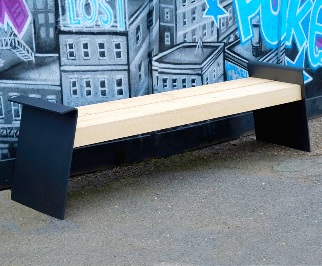 Seven contemporary bench for outdoor and indoor areas Benchmark