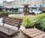 Bespoke seating for pocket park at Clarence Fountain 5