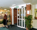 Telescopic automatic sliding door systems