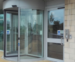 Fife offices open for business with TORMAX entrance 