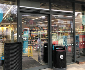 Convenient automatic sliding door access for Co-op store