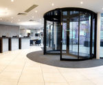 Automatic revolving entrance door - Hilton Hotel and Spa