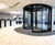 Automatic revolving entrance door - Hilton Hotel and Spa 0