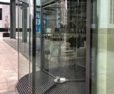 Minimalist door access for city office  - on this page