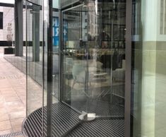 Minimalist door access for city office