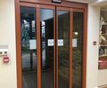 Compact automatic entrance for hospice refurbishment 
