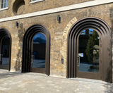 Concealed door drive for Grade II listed building - on this page