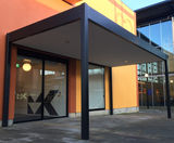 Automatic door access to award-winning MK Gallery  - on this page