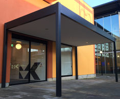 Automatic door access to award-winning MK Gallery