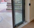 Glass safety screen, TORMAX automatic sliding doors 