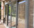 IP65-rated automatic sliding external door at university 0