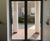 IP65-rated automatic sliding external door at university 1