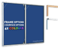 Lockable noticeboards