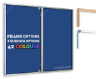 Lockable noticeboards