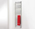 ULTRAHEAT Windsor towel rail in mirror chrome
