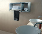 Aeon S-type designer towel rail