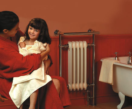 ULTRAHEAT Buckingham 10DIN radiator in chrome