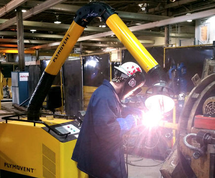 MobilePro - self-cleaning mobile welding fume extractor
