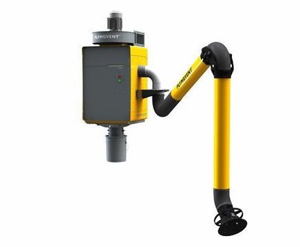 WallPro self-cleaning fume extractor for welding