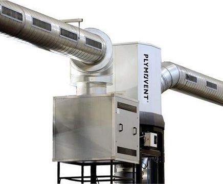 Push-Pull ventilation system - welding and cutting fumes