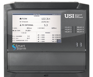 USI - flow, level and water quality measurement instrument