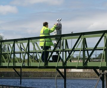 Servicing and calibration of trade effluent systems