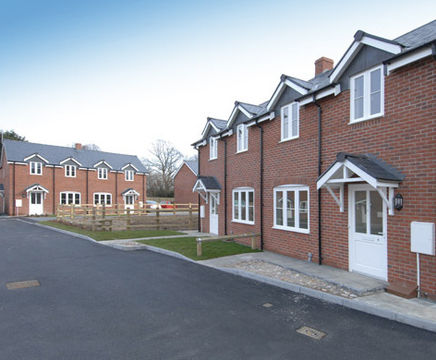 Water harvesting reduces water use for social housing