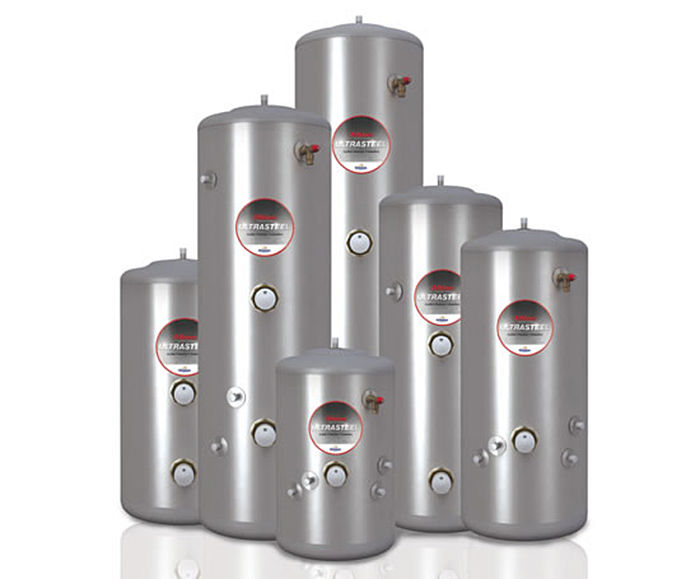 Albion Ultrasteel unvented standard direct cylinders Kingspan Water