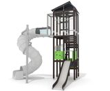 Skyline Tower - tall playground tower with slides - on this page