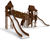 Spell Hill - play towers with bridge and slides 2