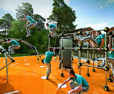 Parkour L - 19 challenges for all abilities, 24 x 20m