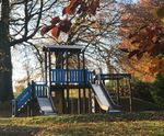 Finno Activity Tower - multiplay unit with two-slides