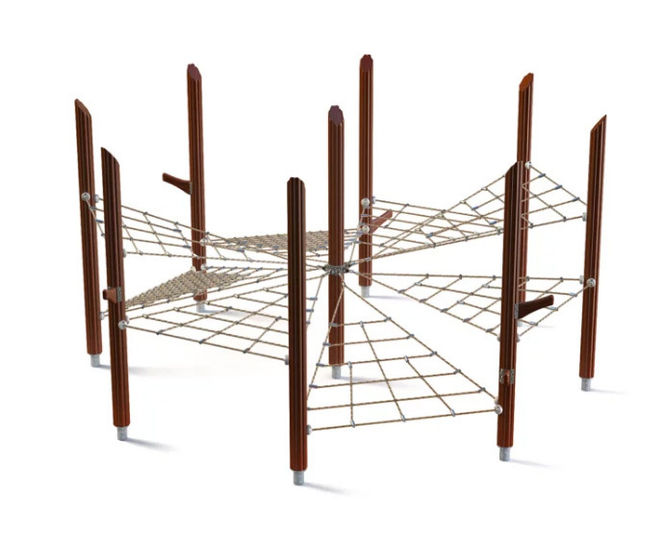Fairy Circus - inclusive natural climbing play, 28 users