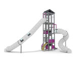 Skyline City - tall multi-play activity tower - 36 users