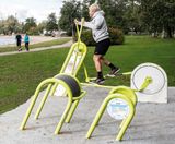 Cross Trainer - outdoor gym equipment - on this page