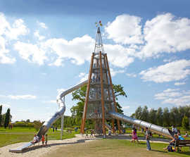 Dalben Tower multi-level play unit