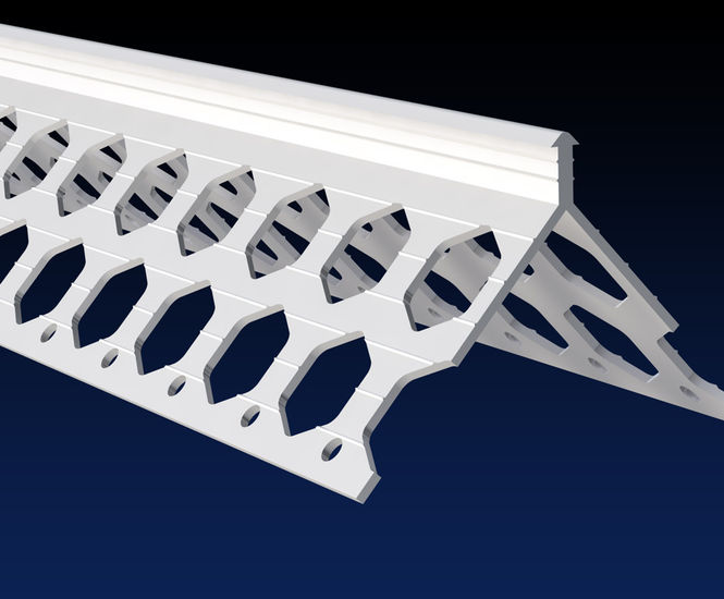 Renderplas CB8 - 8mm PVCu corner bead