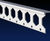 Renderplas EB0 - PVCu flexible board edge bead 0