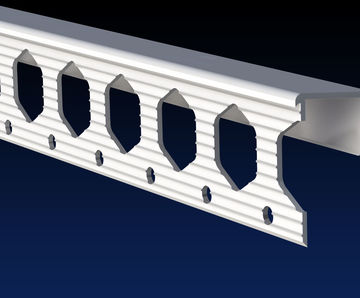 Renderplas EB12 - 12.5mm PVCu clip-on edge bead