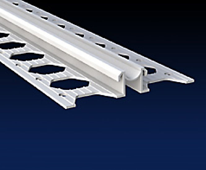 Renderplas MJ10 - 10mm PVC-U movement joint bead