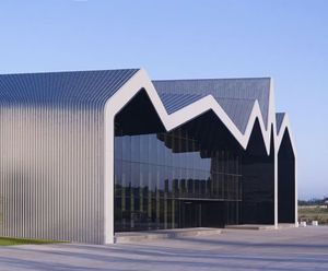 Zinc cladding - Zaha Hadid's Riverside Museum, Glasgow