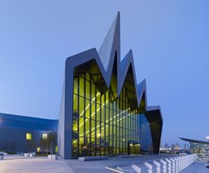 Zinc cladding - Zaha Hadid's Riverside Museum, Glasgow