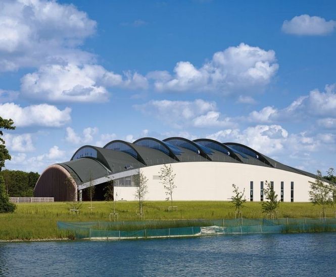 Zinc used for University of Cambridge sports centre roof