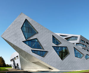 Facade cladding system for Leuphana University
