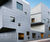 Zinc Angled Standing Seam clads geometric building 2